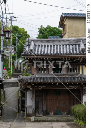 An old and very beautiful building in Murozu, Tatsuno City, Hyogo Prefecture, Japan 126555449