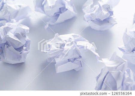Rolled up trash Rolled up trash 126556164