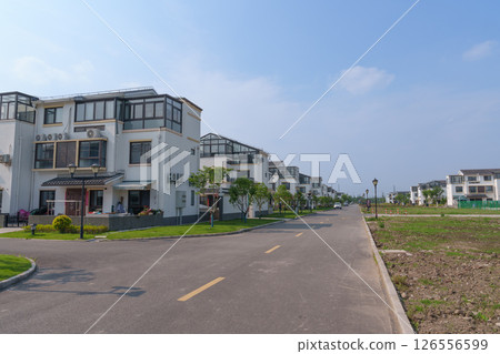 New rural livable community under the blue sky 126556599