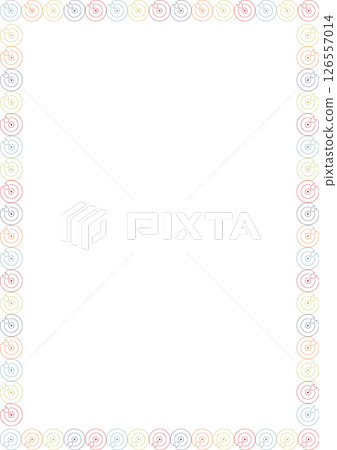 Darts game frame. Game competition on white background border with empty space for your text Darts game frame. Game competition on white background border with empty space for your text 126557014