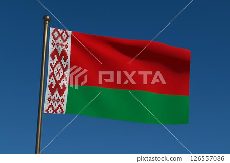 Republic of Belarus flag Republic of Belarus flag 126557086