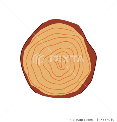 hard wood circle cartoon vector illustration hard wood circle cartoon vector illustration 126557919
