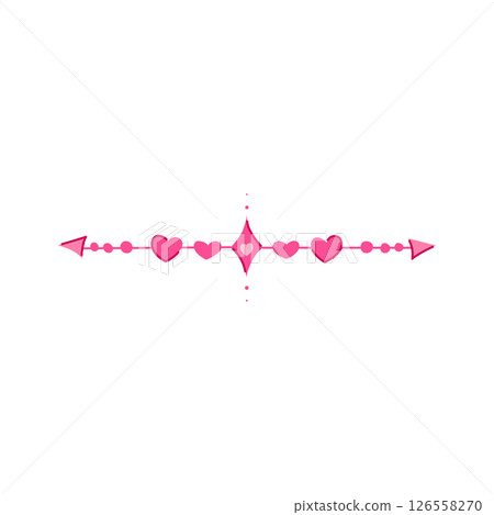 torment wedding border ornament cartoon vector illustration 126558270