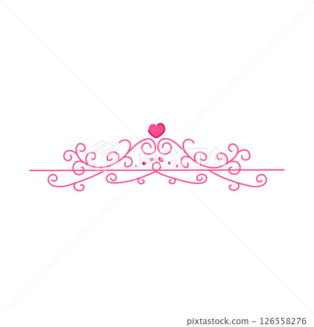 discomfort wedding border ornament cartoon vector illustration discomfort wedding border ornament cartoon vector illustration 126558276