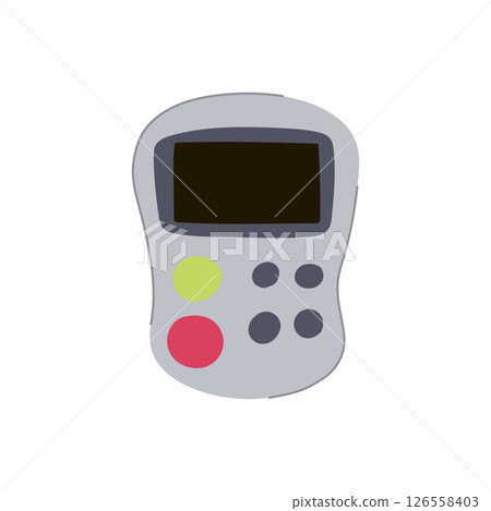 data voting clicker cartoon vector illustration data voting clicker cartoon vector illustration 126558403