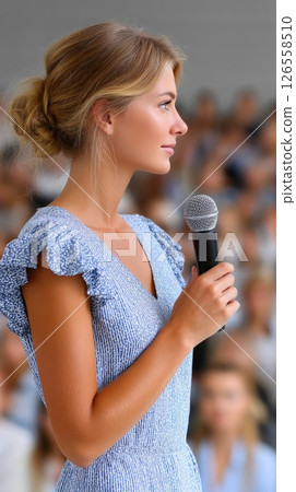 Business Event with Female Keynote Speaker 126558510