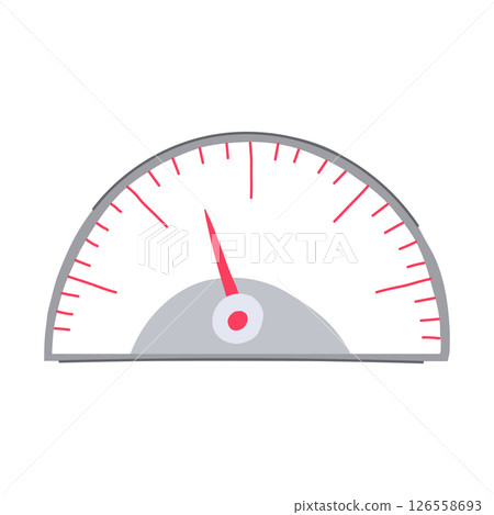 dashboard speedometer cartoon vector illustration 126558693