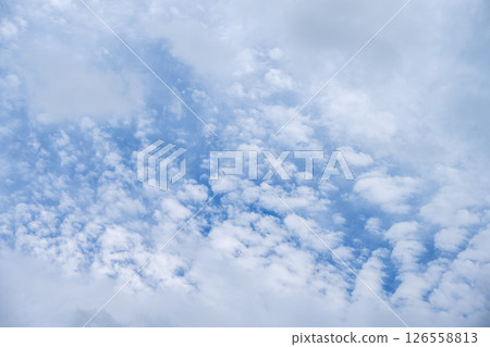 初夏的天空 夏季 初夏 梅雨 天空 藍天 五月 126558813