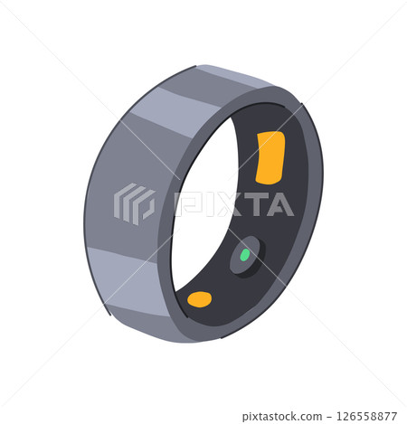 monito smart ring cartoon vector illustration monito smart ring cartoon vector illustration 126558877