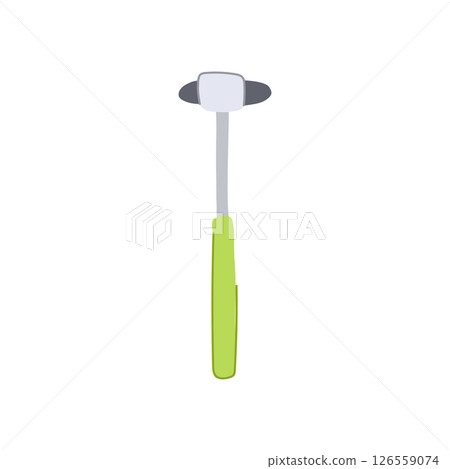 instrument reflex hammer cartoon vector illustration 126559074