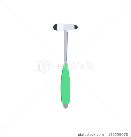 tool reflex hammer cartoon vector illustration tool reflex hammer cartoon vector illustration 126559078