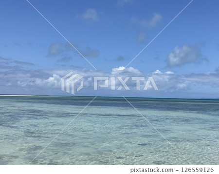 從竹富島西碼頭眺望 從竹富島西碼頭眺望 126559126