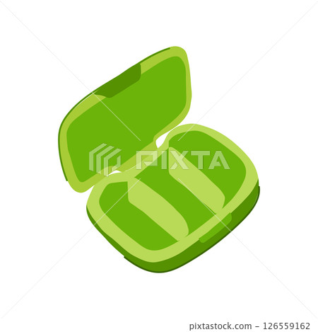 daily pill organizer cartoon vector illustration 126559162