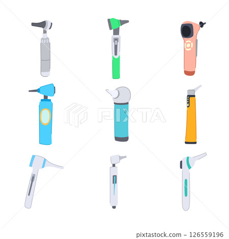 otoscope set cartoon vector illustration otoscope set cartoon vector illustration 126559196