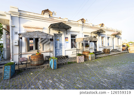 a quaint old cafe in Tibilisi, Georgia 126559319