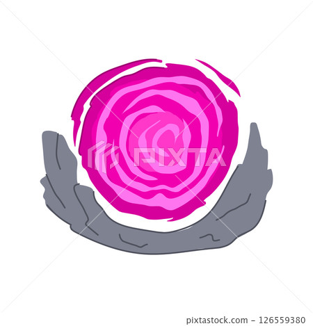 threshold magic door portal cartoon vector illustration threshold magic door portal cartoon vector illustration 126559380