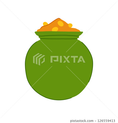 luck leprechaun gold pot cartoon vector illustration luck leprechaun gold pot cartoon vector illustration 126559413