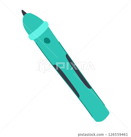 teaching interactive whiteboard pen cartoon vector illustration teaching interactive whiteboard pen cartoon vector illustration 126559461