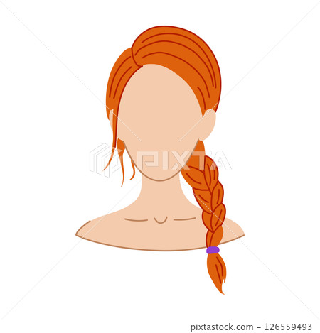 bangs hairstyles for women cartoon vector illustration bangs hairstyles for women cartoon vector illustration 126559493