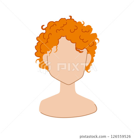wavy hairstyles for kid boy cartoon vector illustration wavy hairstyles for kid boy cartoon vector illustration 126559526