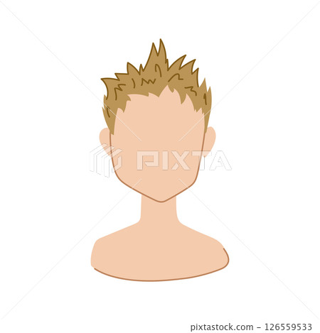 pompadour hairstyles for kid boy cartoon vector illustration pompadour hairstyles for kid boy cartoon vector illustration 126559533