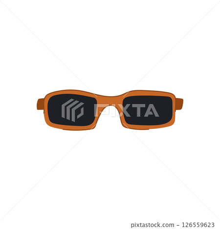 device glasses for the blind cartoon vector illustration 126559623