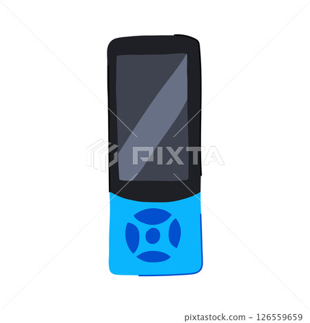 tumbler electronic translator cartoon vector illustration tumbler electronic translator cartoon vector illustration 126559659