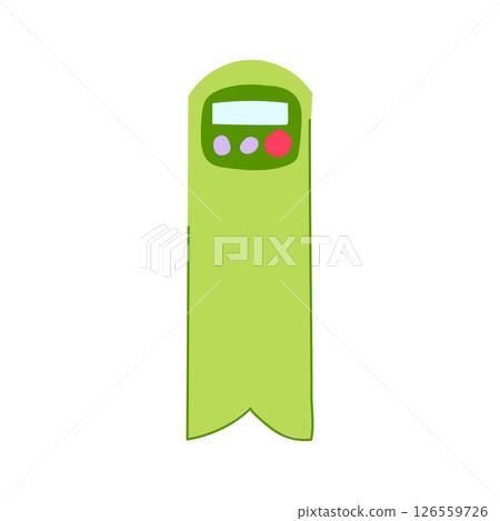 share digital bookmark cartoon vector illustration 126559726