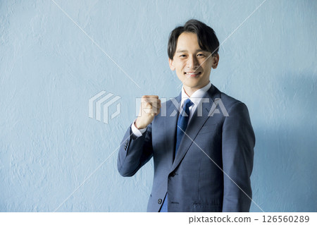 Men in suits crossing arms Men in suits crossing arms 126560289