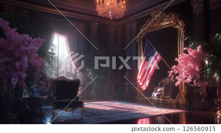 beautiful lotus flower in pond 126560915