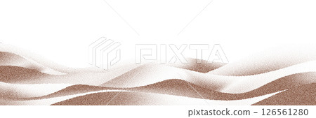 Particles of earth and dust.Brown sand texture.Top view of the cake.Chocolate and coffee powder, scattered cocoa on a light background. Particles of earth and dust.Brown sand texture.Top view of the cake.Chocolate and coffee powder, scattered cocoa on a light background. 126561280