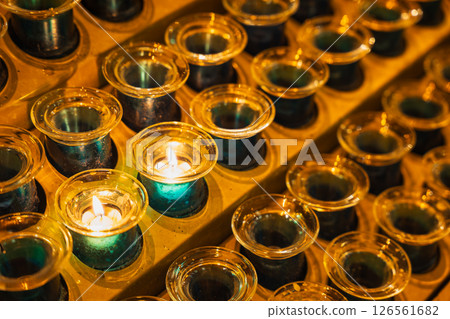 教堂、蠟燭、宗教圖像、聖瑪麗大教堂 126561682