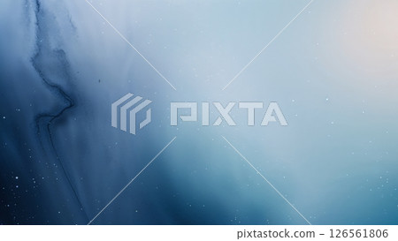 Quiet blue gradient and sparkling stars background 126561806