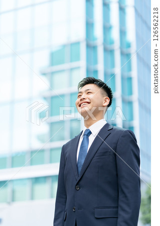 Young male business portrait 126562218