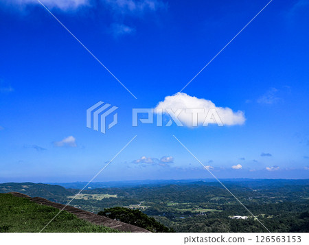Tsukumo Valley on a sunny day in June 126563153