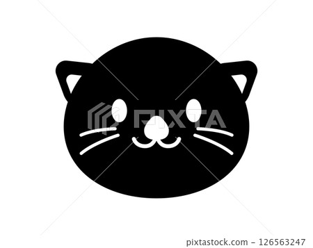 海獺圖標單色 海獺圖標單色 126563247