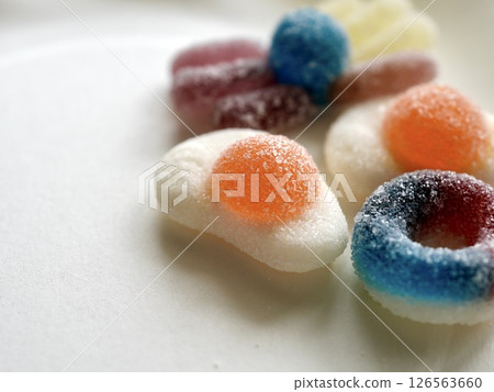 Colorful gummy 126563660