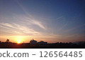 在日落染成的雲彩 126564485