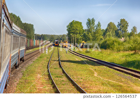 Russia. Electric trains Russia. Electric trains 126564537
