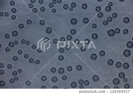 Harmonic backgrounds. Air bubbles in water (bleb) on bright, smooth surface 126564557