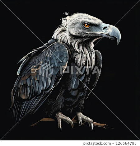 an AI Image Generator, Detailed Illustration of a Majestic Eagle an AI Image Generator, Detailed Illustration of a Majestic Eagle 126564793