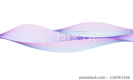 Abstract Wavy Lines Holographic Waveform Futuristic Contemporary Isolated Vector Design Element for 3d Backgrounds. Purple and Blue Colorful Rainbow Dynamic Fluid Motion Shapes Abstract Wavy Lines Holographic Waveform Futuristic Contemporary Isolated Vector Design Element for 3d Backgrounds. Purple and Blue Colorful Rainbow Dynamic Fluid Motion Shapes 126565388