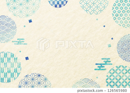 夏季,年中禮物,水彩風格,日本圖案,日本紙背景 夏季,年中禮物,水彩風格,日本圖案,日本紙背景 126565980