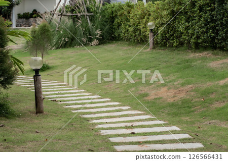 Architecture, Back Yard, Block Shape, Cement, City Architecture, Back Yard, Block Shape, Cement, City 126566431