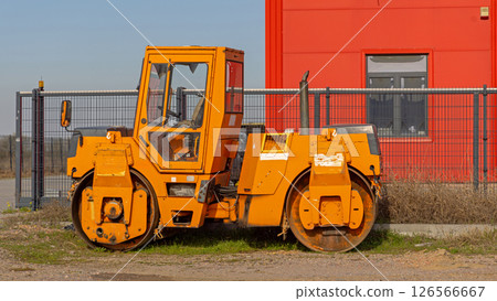 Articulated Tandem Roller Machine 126566667