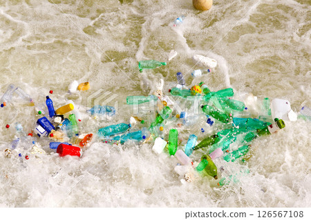 Bottles in foam 126567108