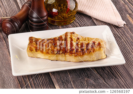 Tasty hot grilled pork loin Tasty hot grilled pork loin 126568197