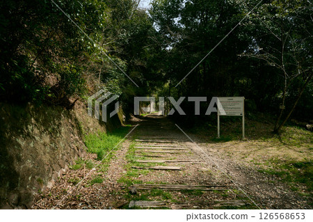 Abandoned track of the former Fukuchiyama Line Abandoned track of the former Fukuchiyama Line 126568653