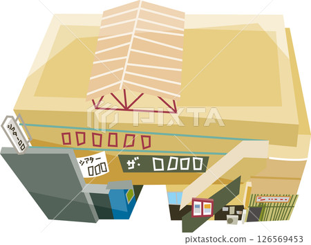 Old-fashioned playhouse 126569453