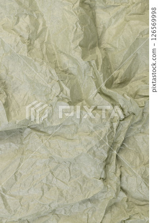 part of a sheet of paper crumpled after use 126569998